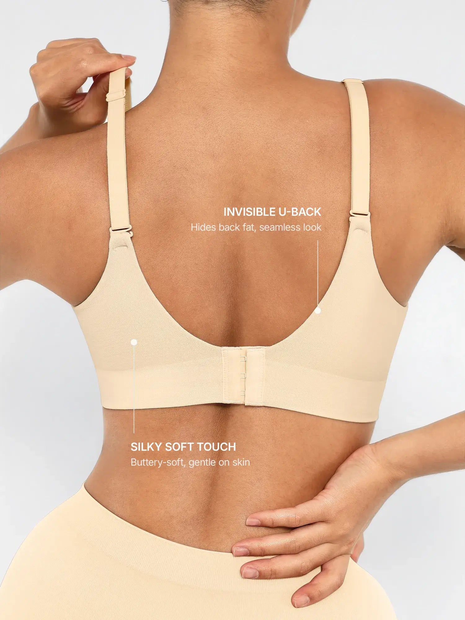Feelingirl Wireless Push-Up Comfort Full Coverage Bra [BOGO]