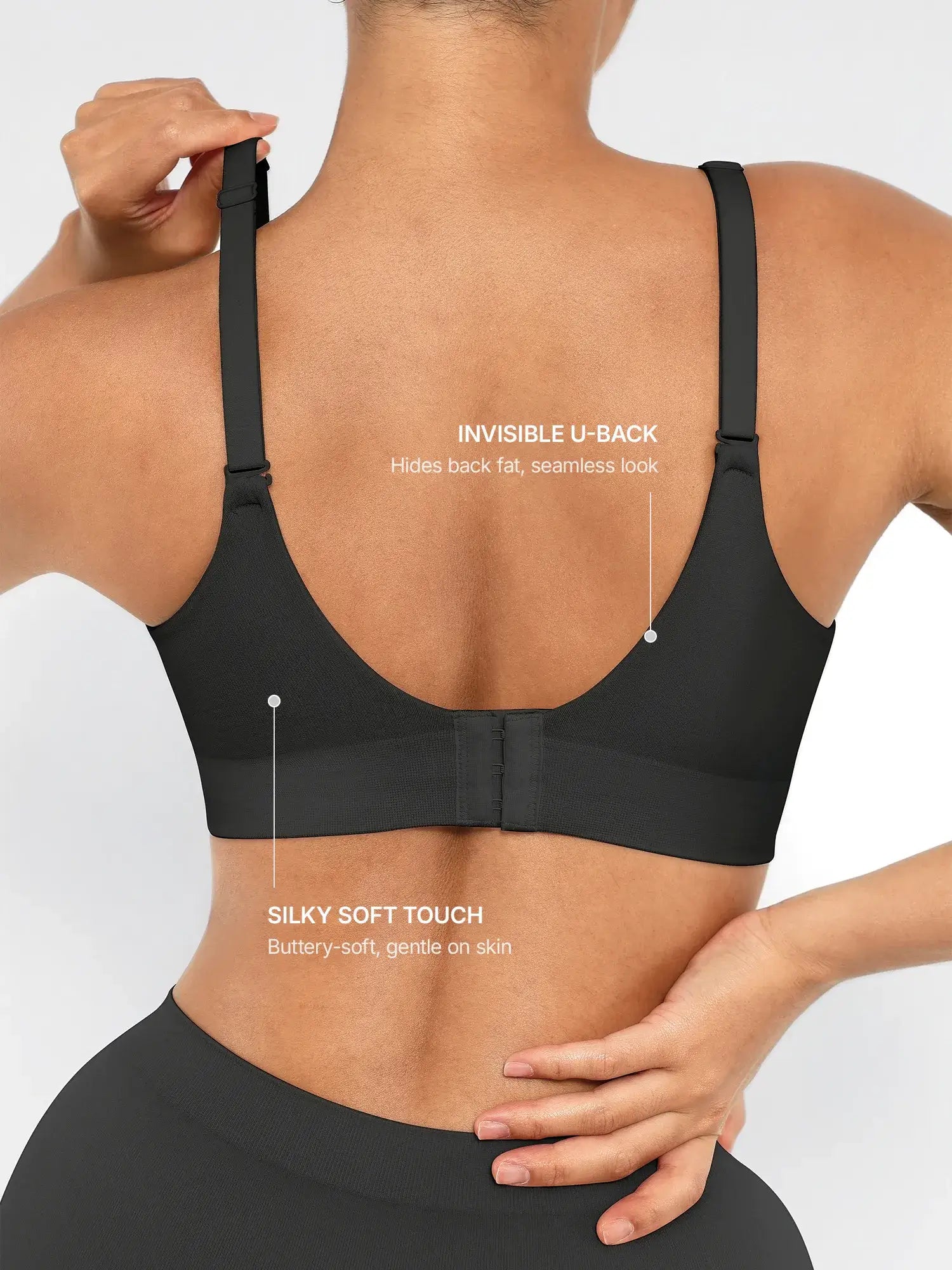 Feelingirl Wireless Push-Up Comfort Full Coverage Bra [BOGO]