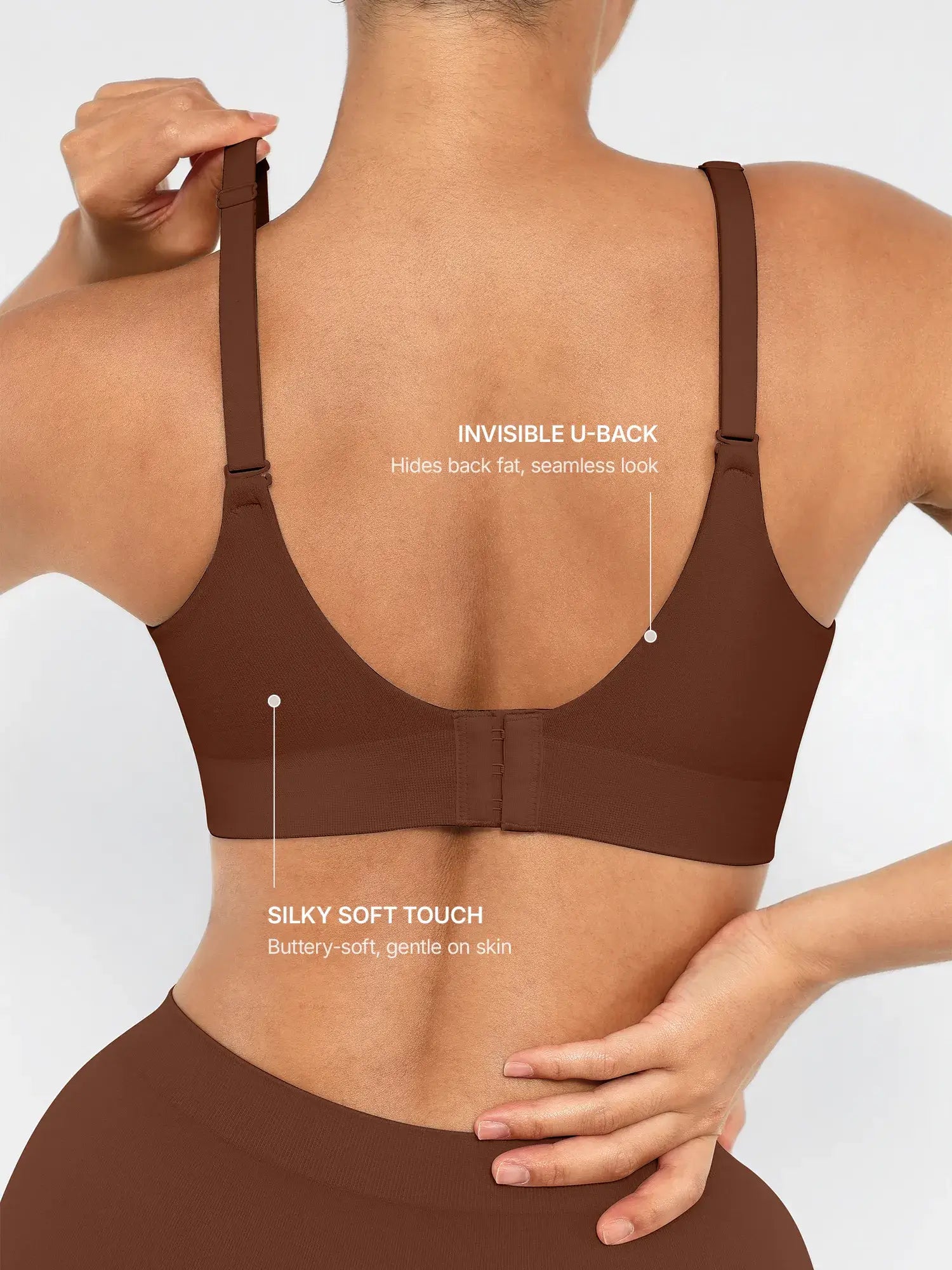 Feelingirl Wireless Push-Up Comfort Full Coverage Bra [BOGO]