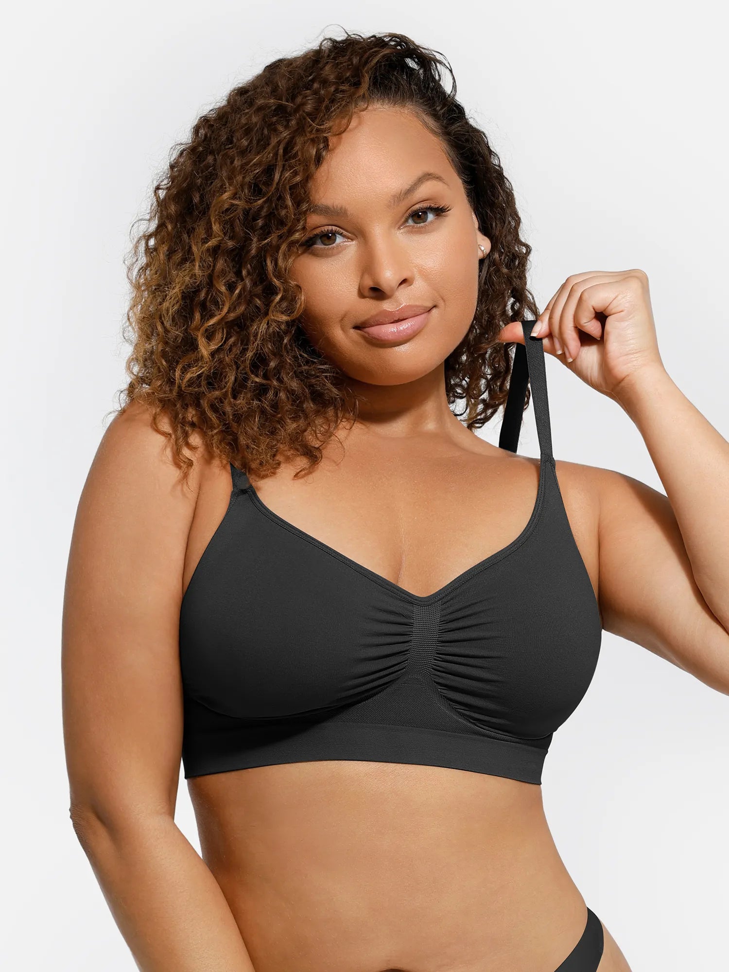 Feelingirl Comfort Wireless Support Seamless Bra