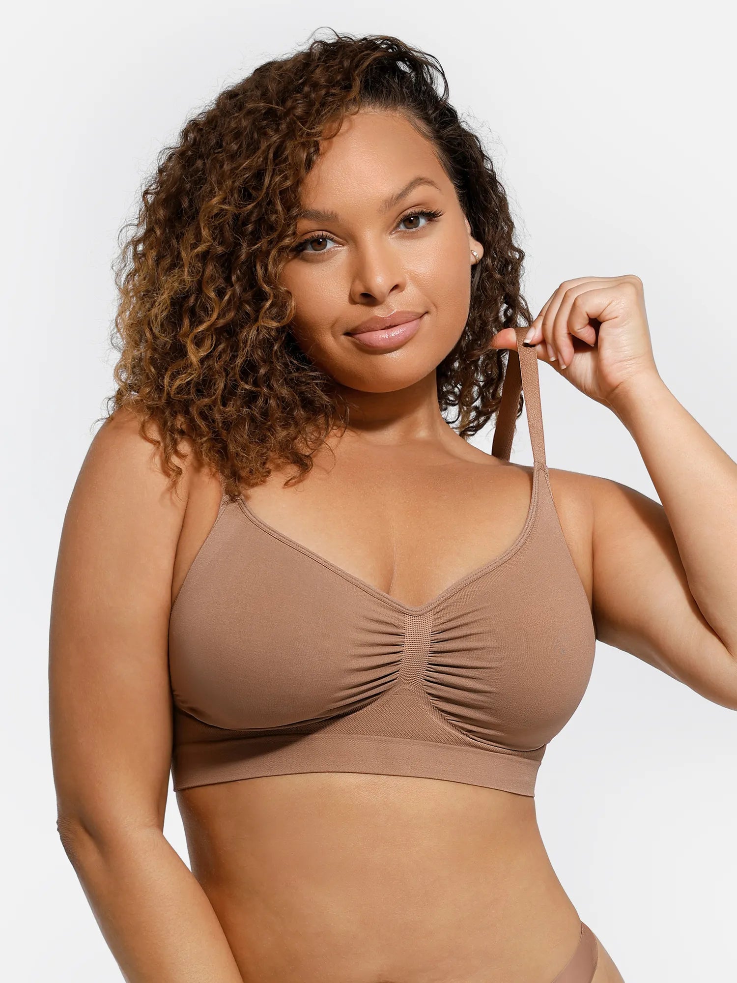 Feelingirl Comfort Wireless Support Seamless Bra