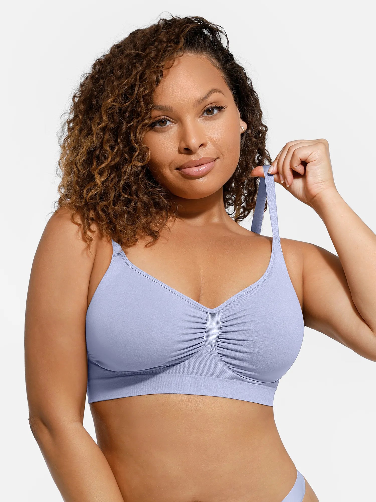 Feelingirl Comfort Wireless Support Seamless Bra