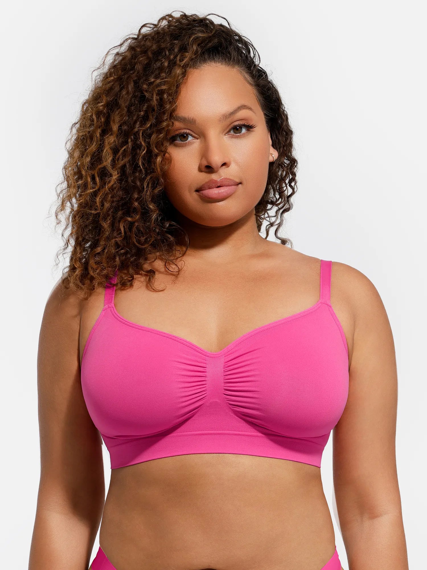 Feelingirl Comfort Wireless Support Seamless Bra