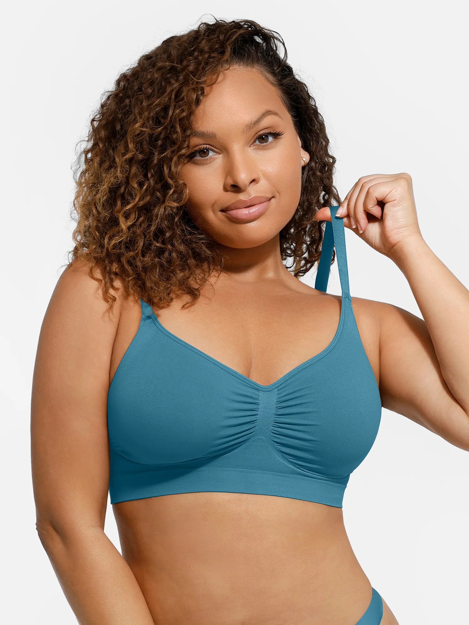 Feelingirl Comfort Wireless Support Seamless Bra
