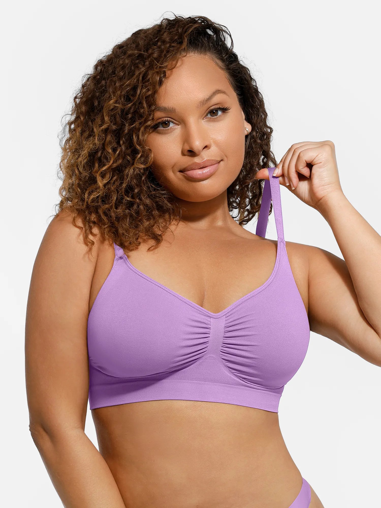 Feelingirl Comfort Wireless Support Seamless Bra