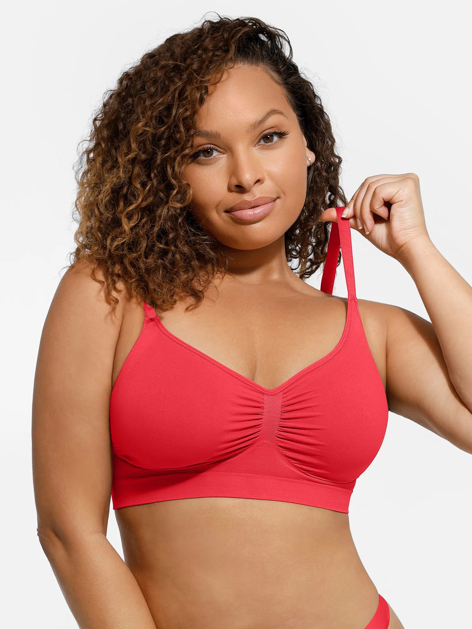Feelingirl Comfort Wireless Support Seamless Bra