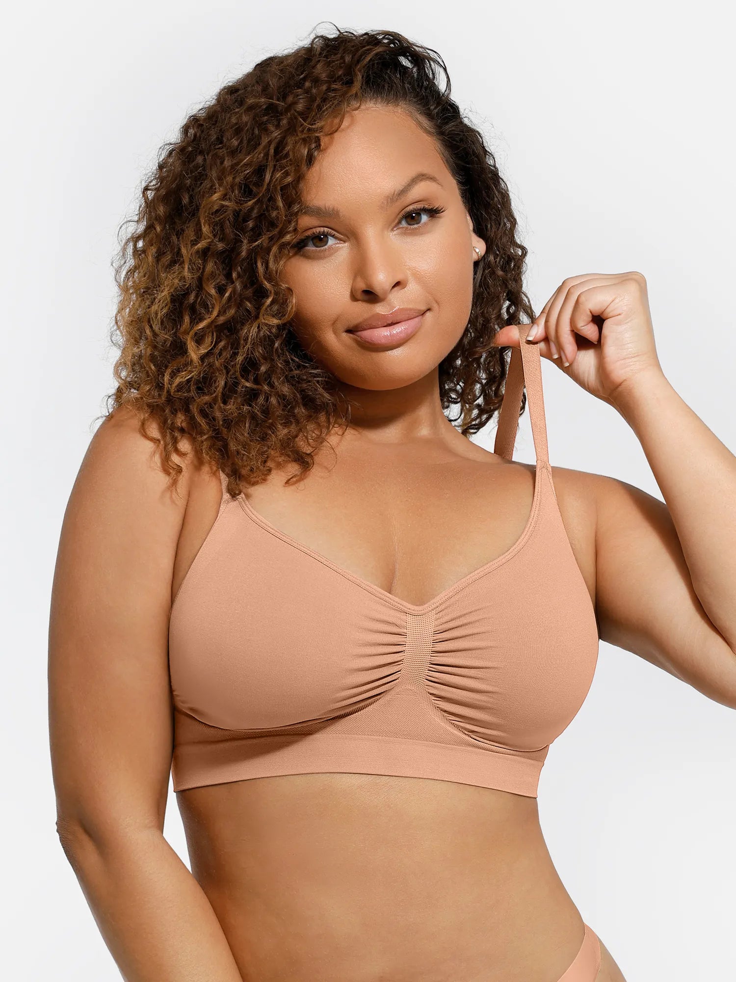Feelingirl Comfort Wireless Support Seamless Bra