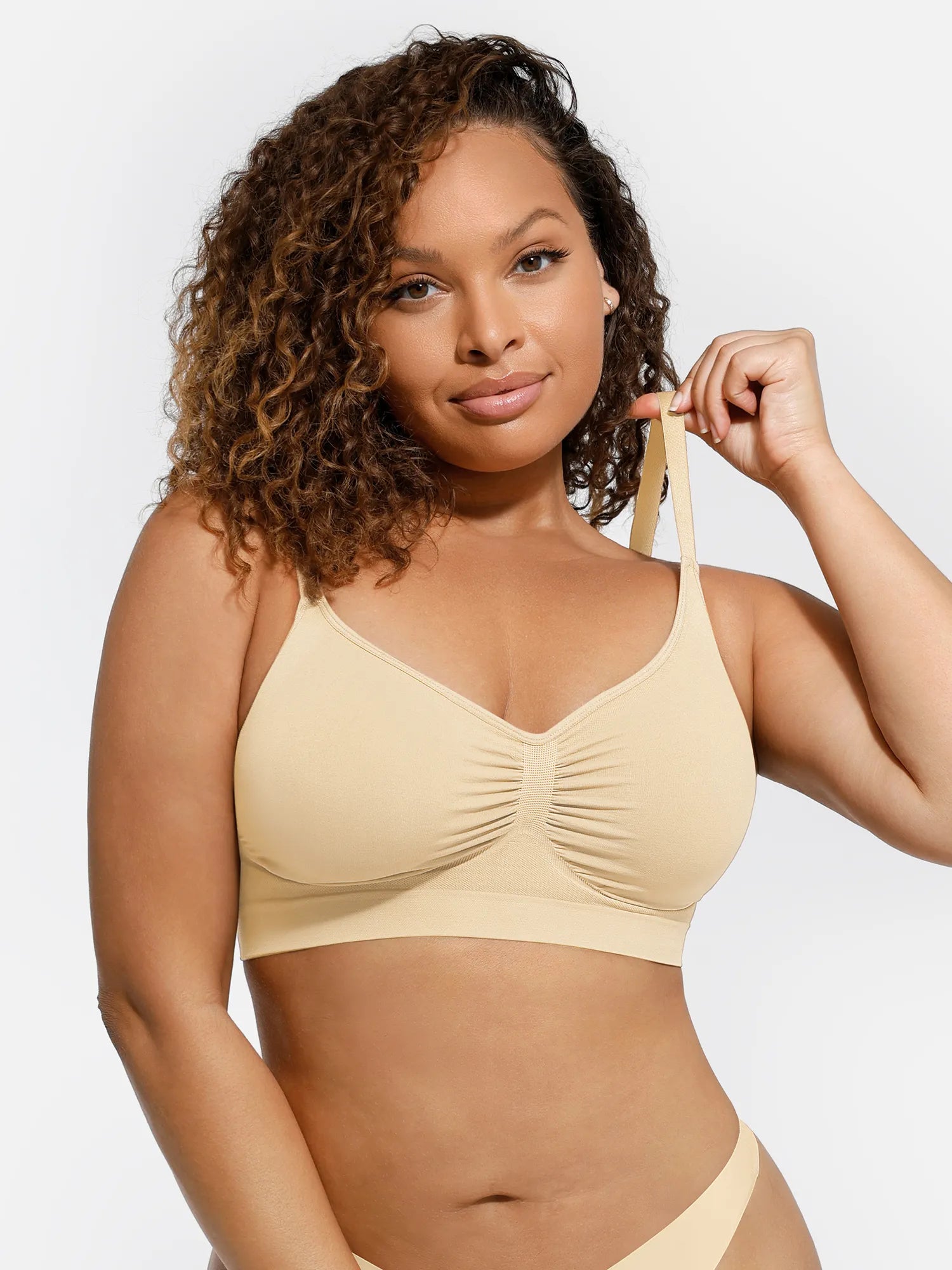 Feelingirl Comfort Wireless Support Seamless Bra