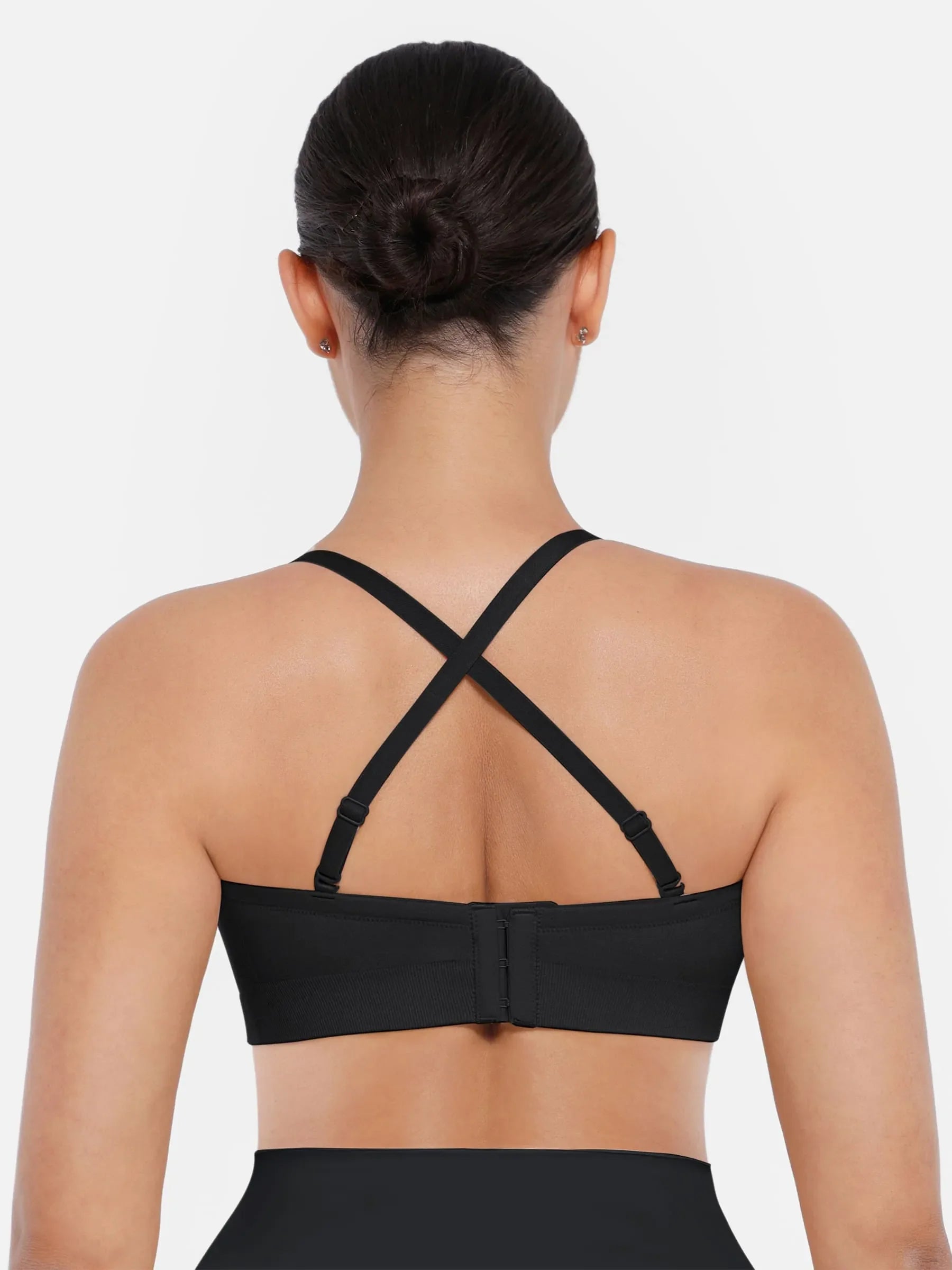 Feelingirl Seamless Strapless Anti-Slip Bra With Removable Pads