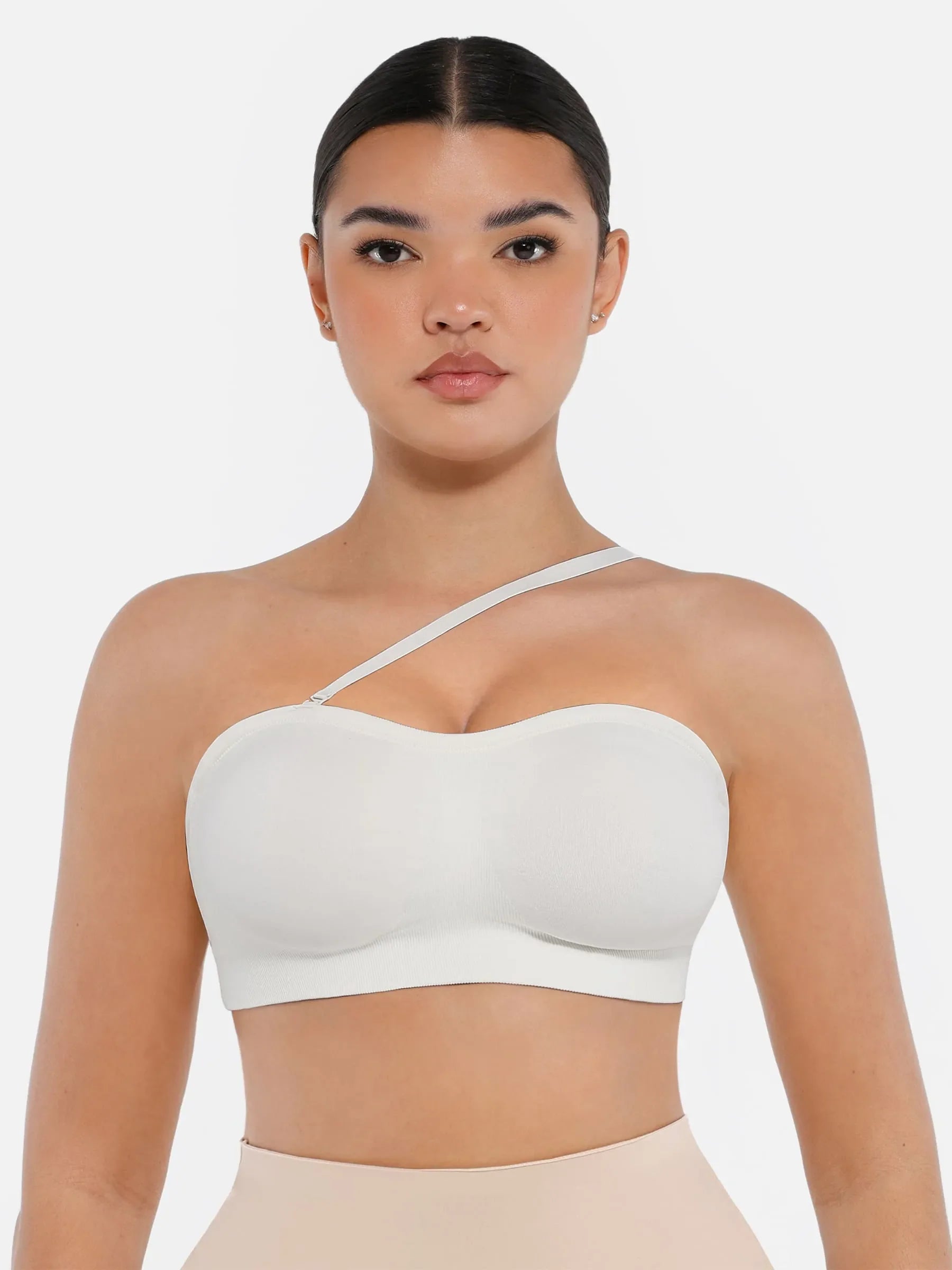 Feelingirl Seamless Strapless Anti-Slip Bra With Removable Pads