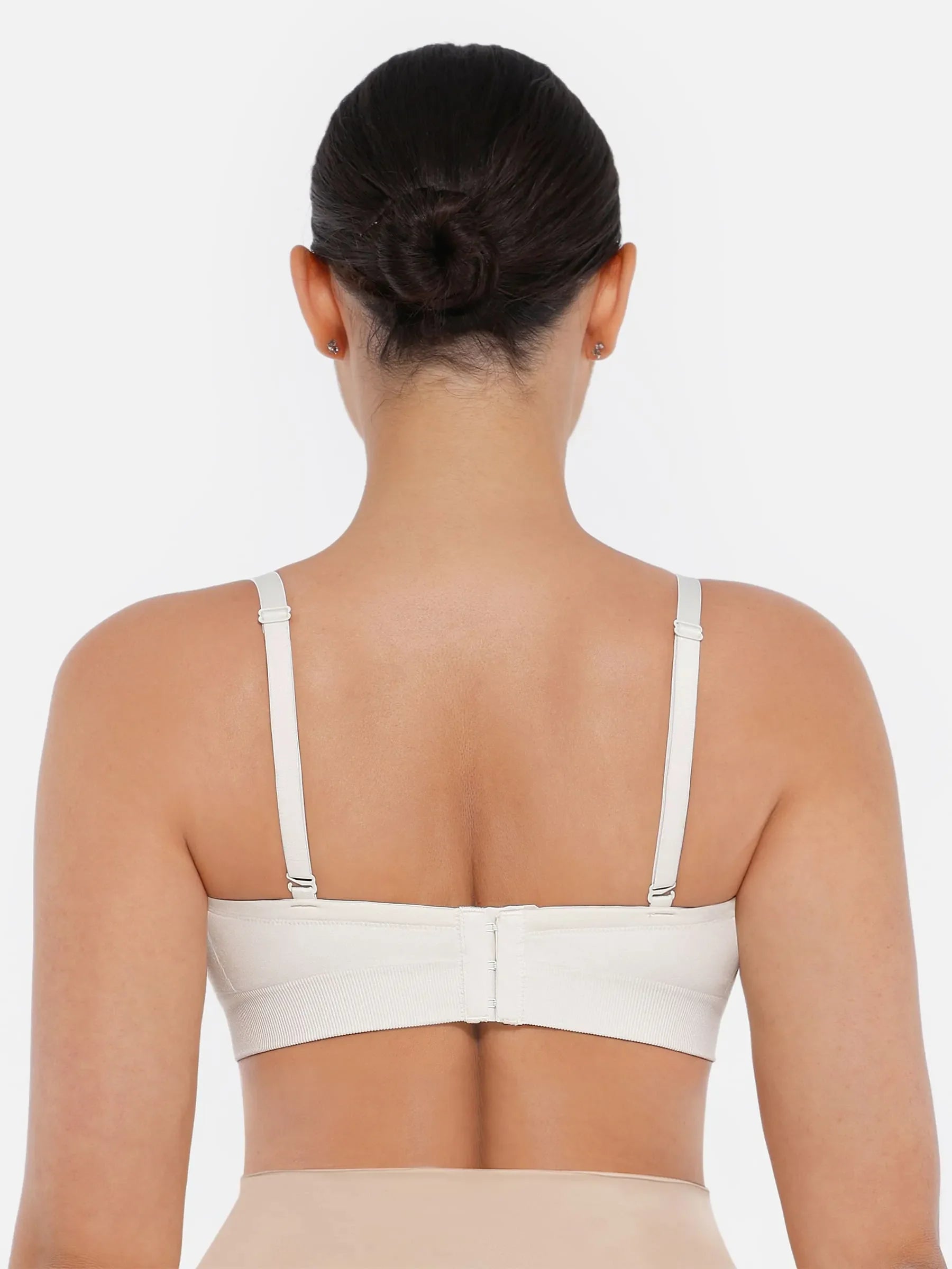 Feelingirl Seamless Strapless Anti-Slip Bra With Removable Pads