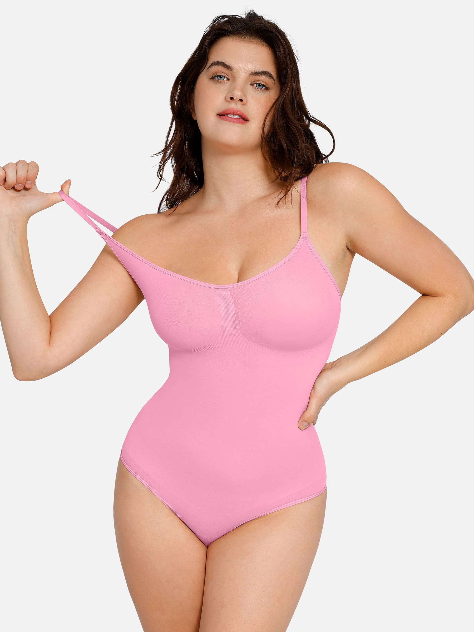 Feelingirl Everyday Wear Seamless Thong Bodysuit