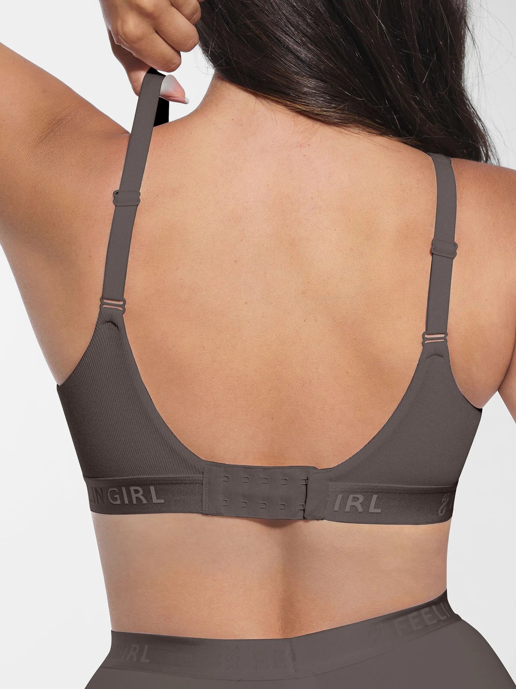 Feelingirl No Underwire Light Support Modal Bra