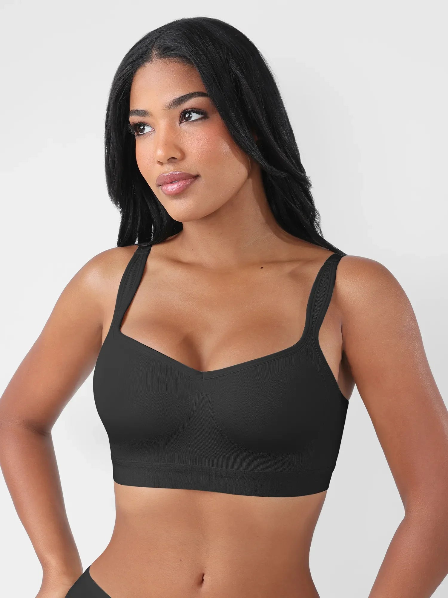 Feelingirl Full Coverage Smoothing Wireless Bra