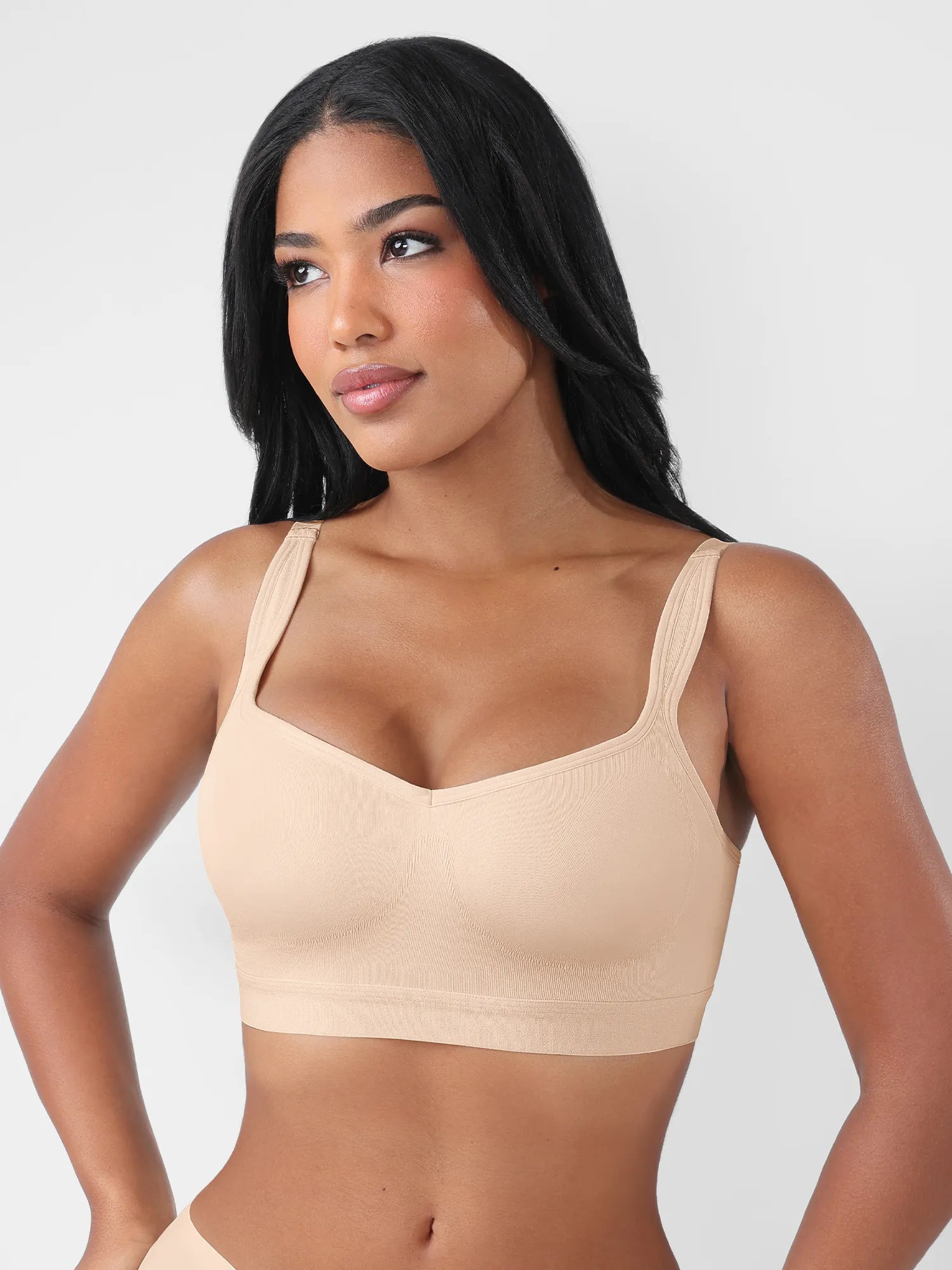 Feelingirl Full Coverage Smoothing Wireless Bra