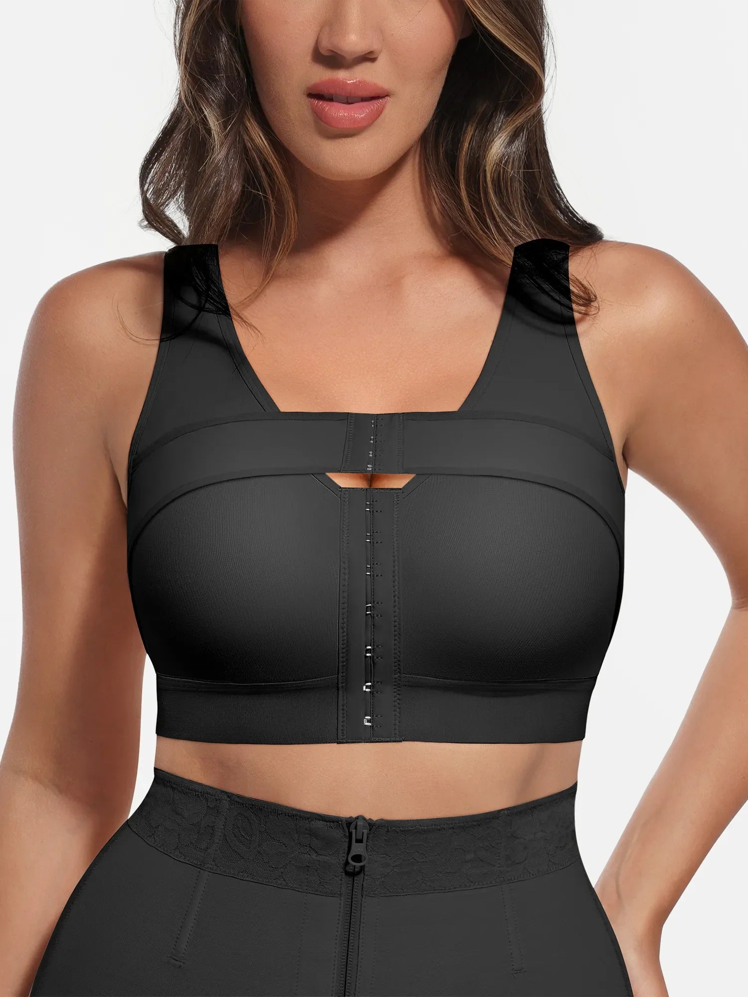 Feelingirl Post-Surgical Full Coverage Bra With Support Band
