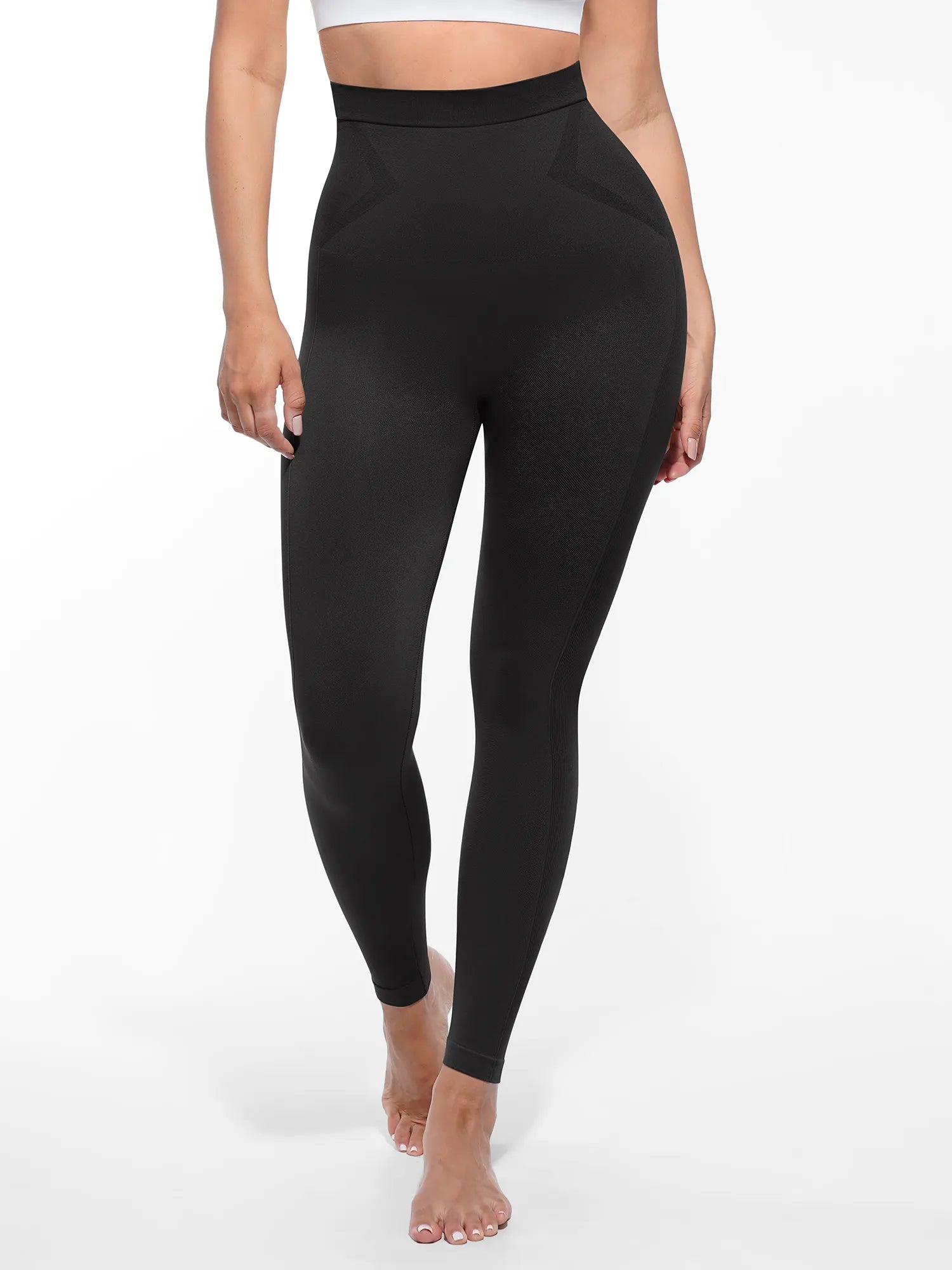 Feelingirl Seamless High-Waist Shaping Leggings [BOGO]