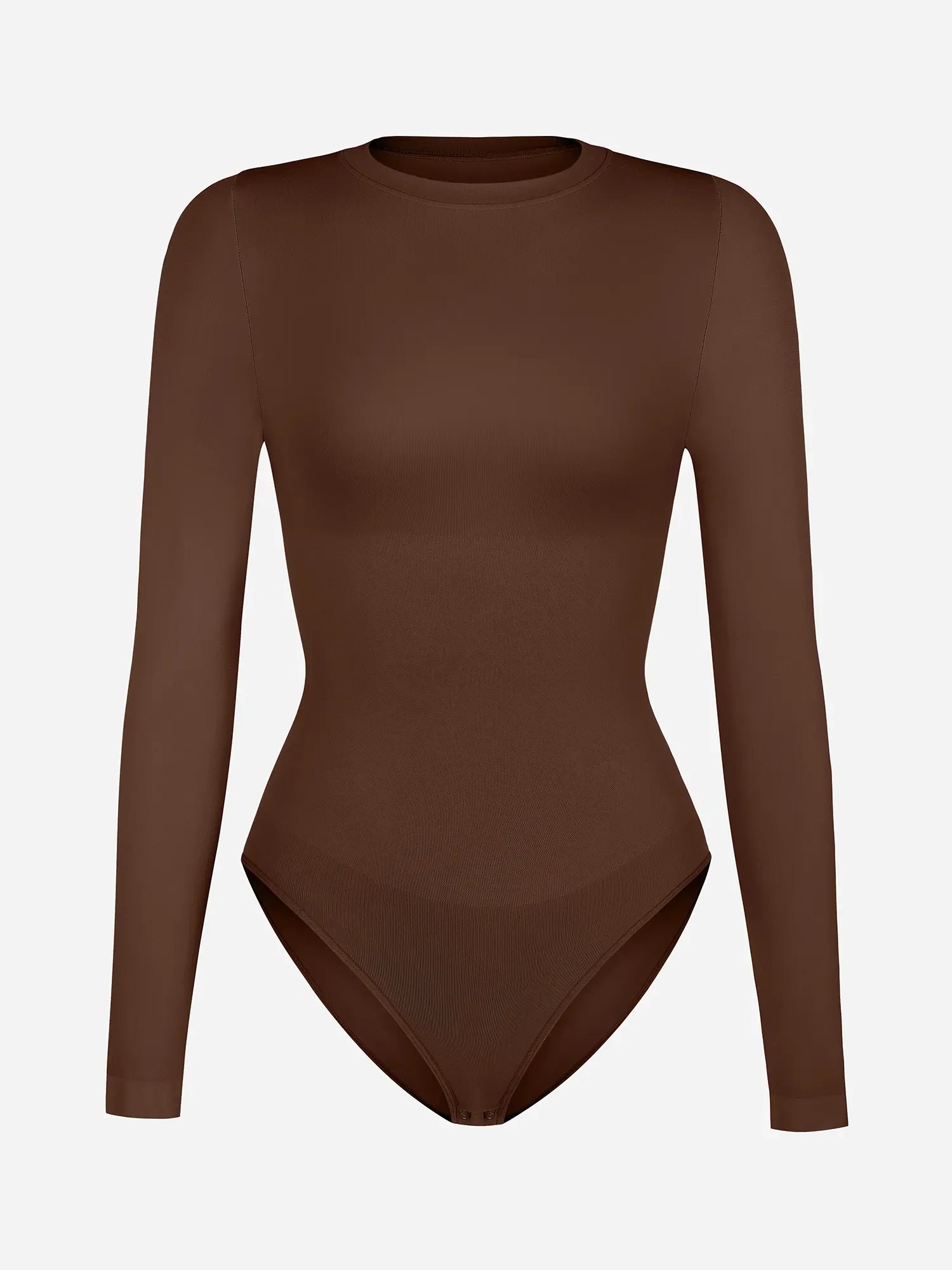 Feelingirl Seamless Ultra-Soft Crew Neck Bodysuit