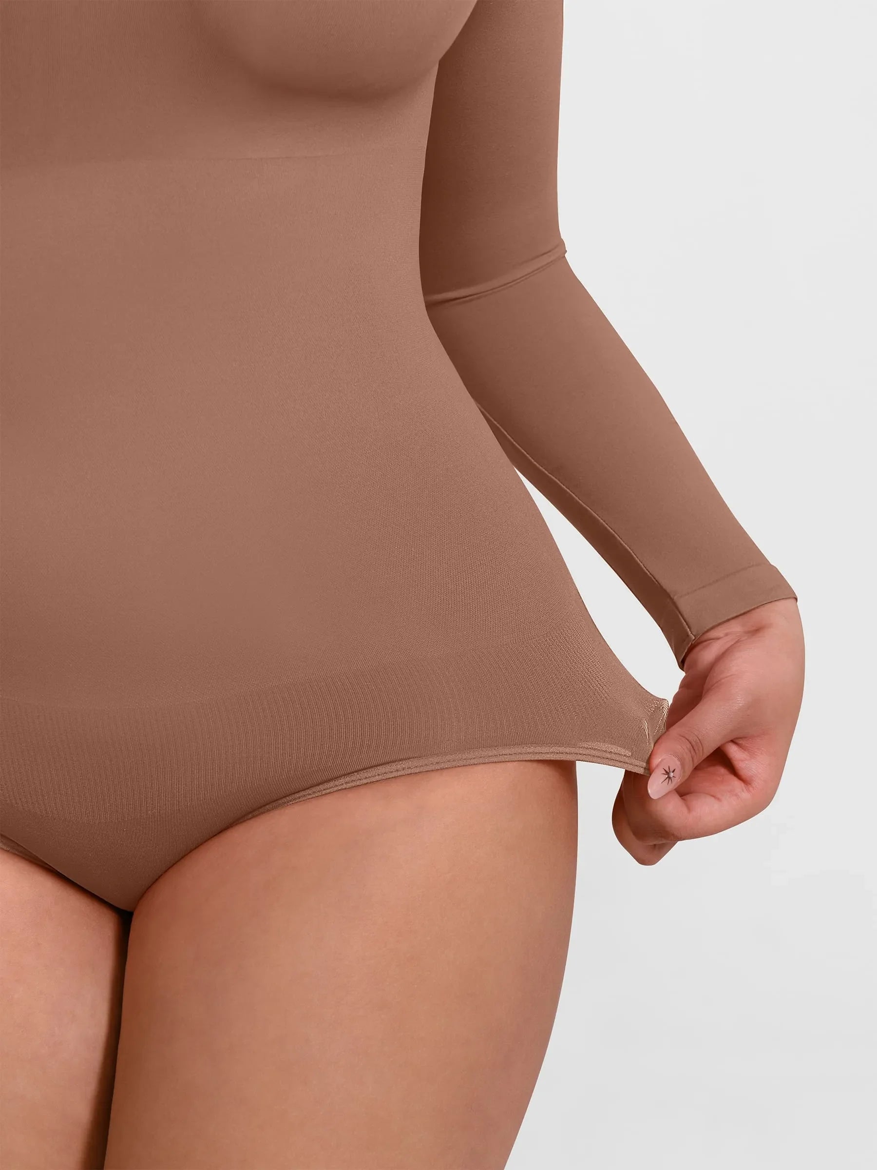 Feelingirl Seamless Crew Neck Bodysuit