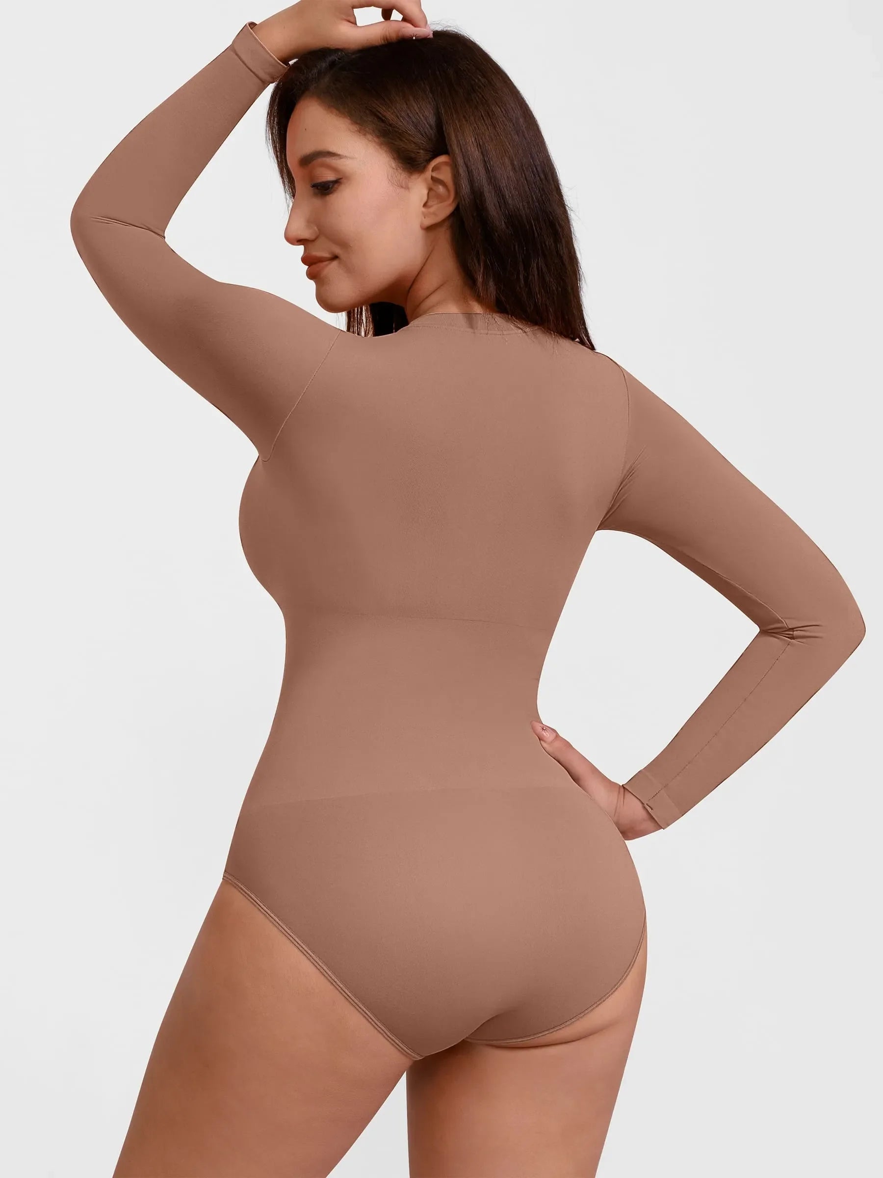 Feelingirl Seamless Crew Neck Bodysuit