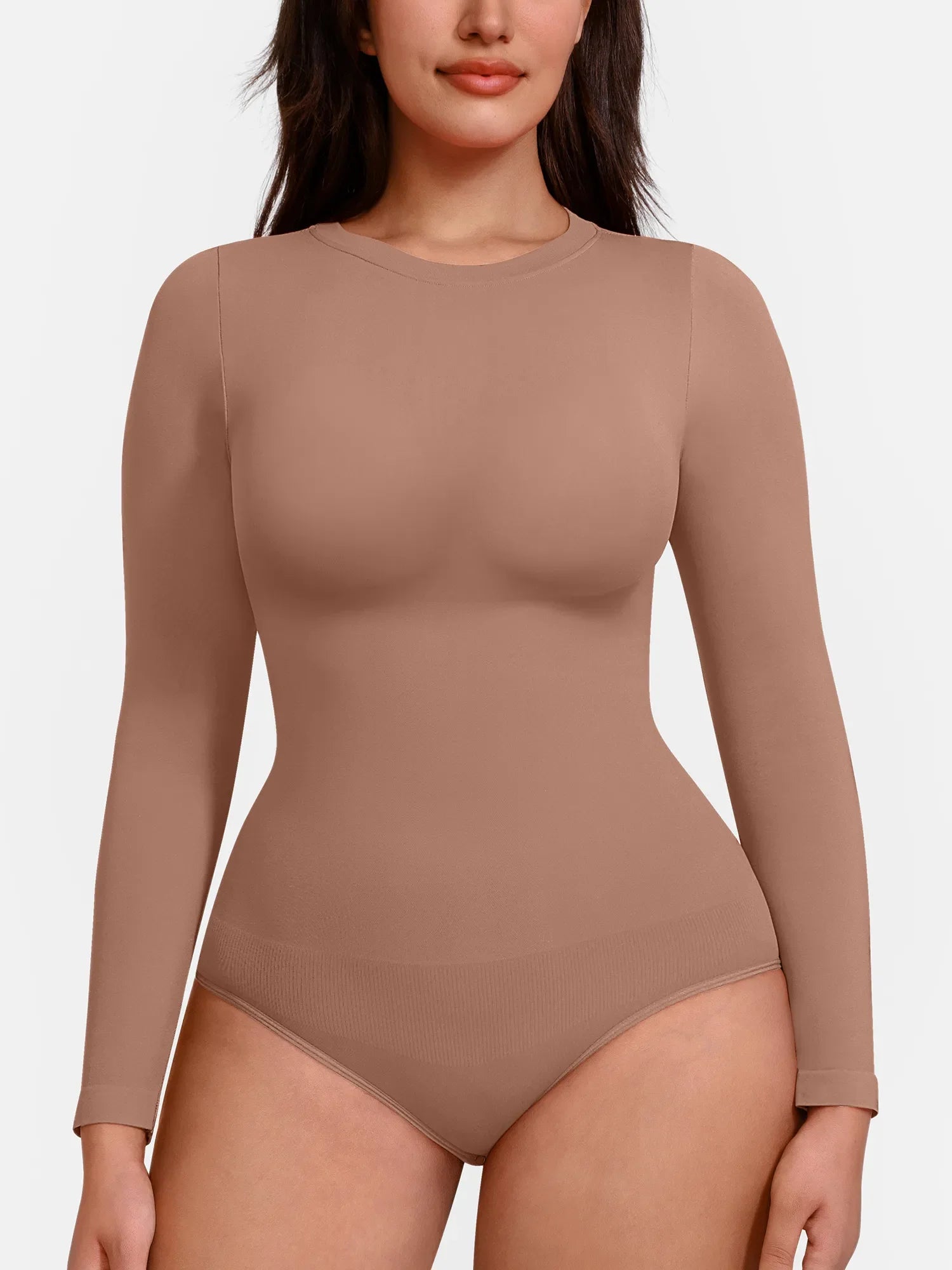 Feelingirl Seamless Crew Neck Bodysuit