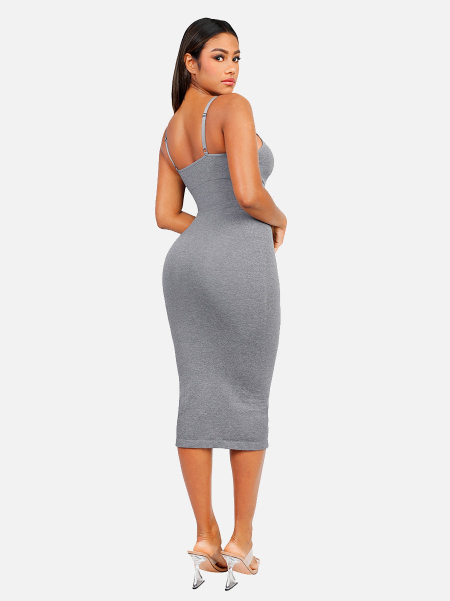 Feelingirl Seamless Midi Body Shaper Dress [BOGO]