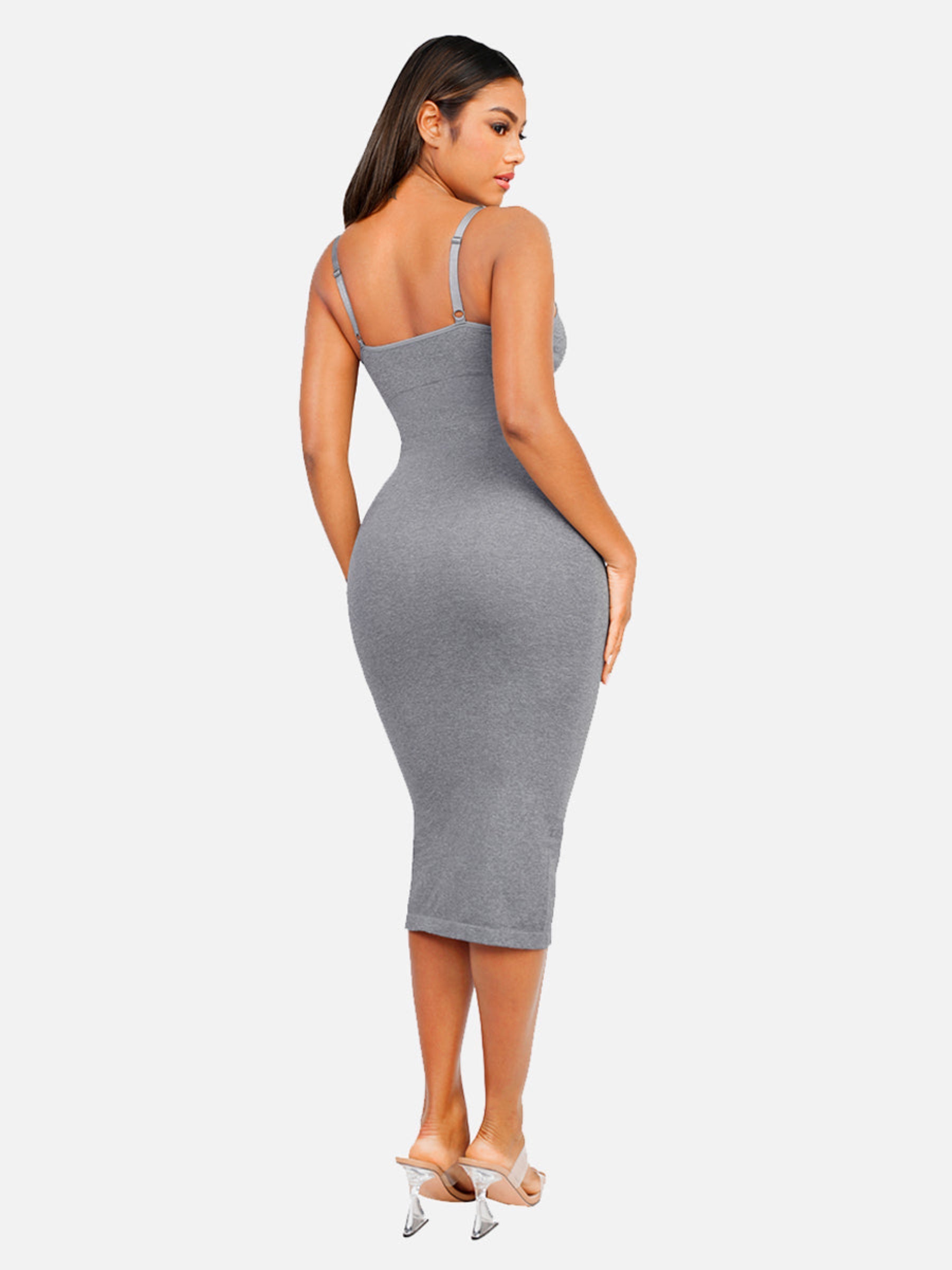 Feelingirl Seamless Midi Body Shaper Dress [BOGO]